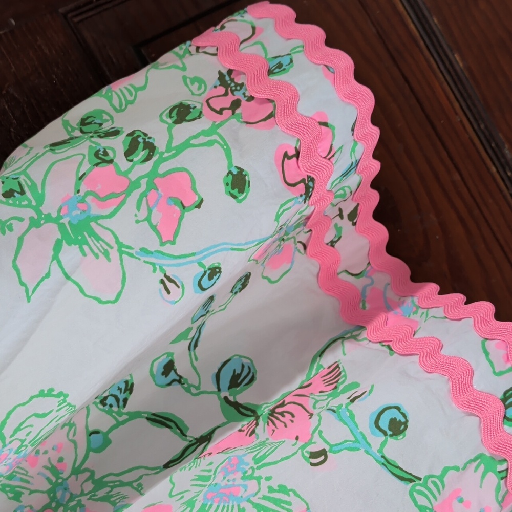 Lilly Pulitzer Mini Knoxlie Dress In Multi Oversized Orchids 12 - Picture 11 of 13